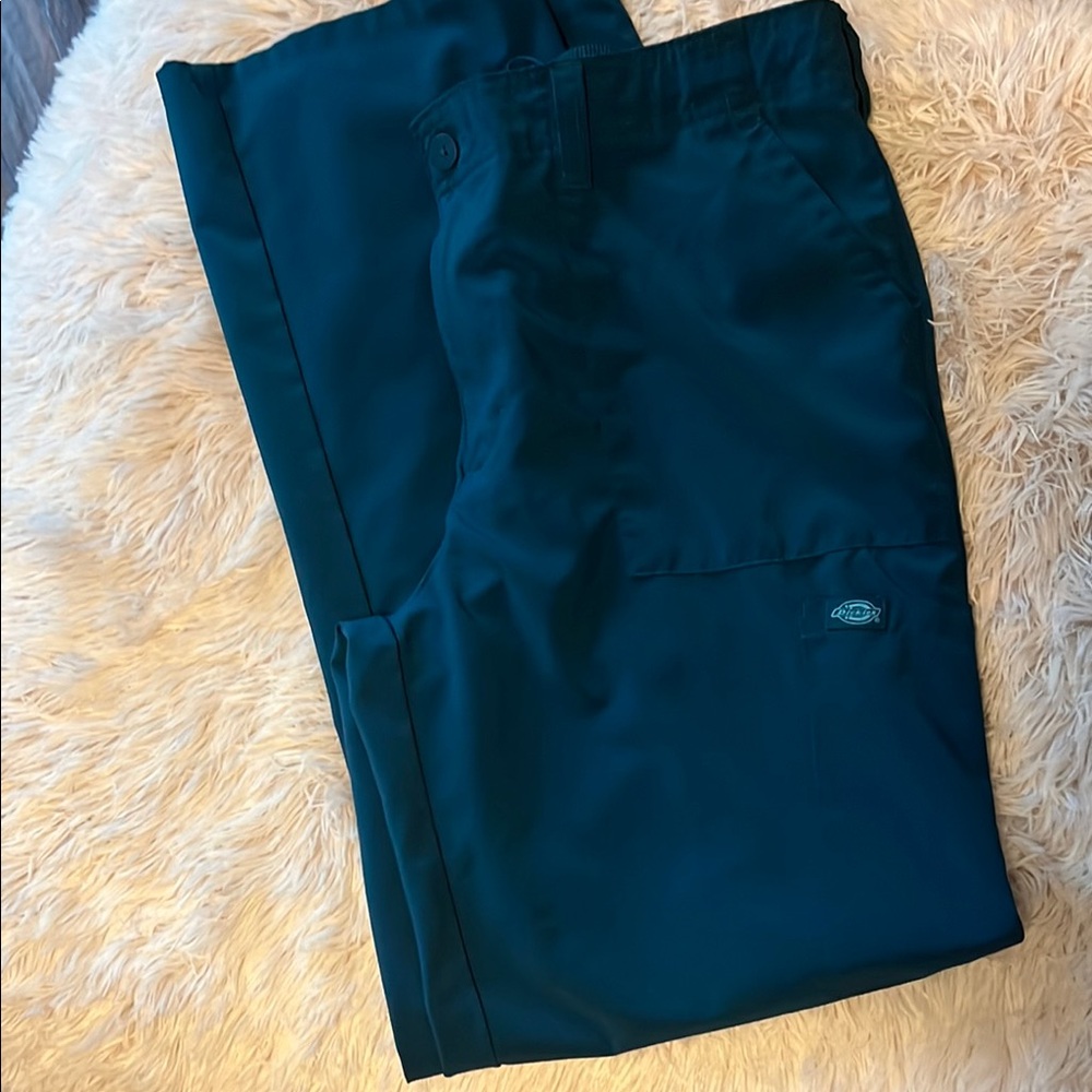 Men's scrub pants Caribbean blue